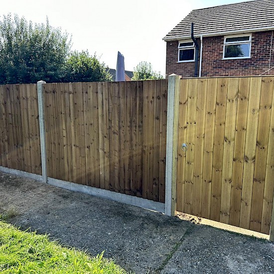 Closeboard Fencing wymondham