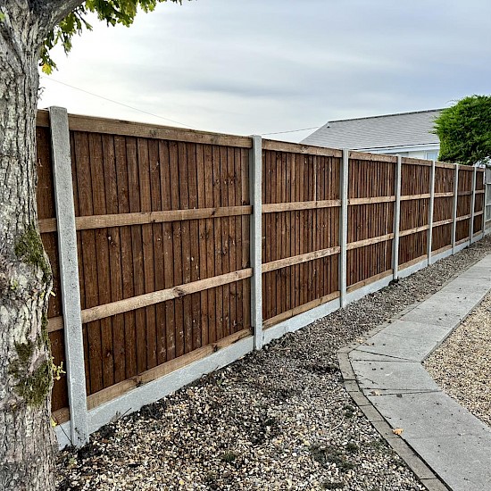 Close-board fencing in Brundall, Fencing Norfolk