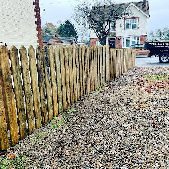 Ashley brown picket fencing attleborough