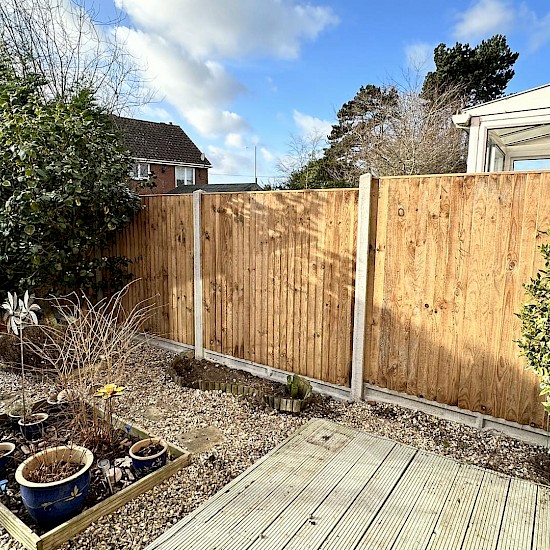 Closeboard fencing Wymondham